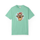 Festive French Bulldog T-shirt, Holiday Shirt, Unisex Tee, Dog Lover Gift, Christmas Apparel, Cute Pet T-shirt
