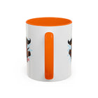 Dachshund Jumping Dog Accent Coffee Mug Cute Wiener Dog Gift (11oz)