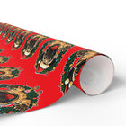 Festive Christmas Pug Wrapping Paper