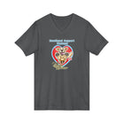 Emotional Support Human - Golden Retriever - Bella Womens V-Neck