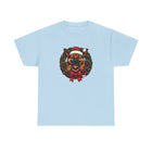 Christmas GSD Puppy Shirt, Holiday T-Shirt, Unisex Cotton Tee, Santa German Shepherd Dog Shirt