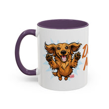 Load image into Gallery viewer, Doxie Mom Mug | Accent Coffee Mug 11oz, Dachshund Mom Ceramic