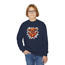 Load image into Gallery viewer, Happy Leaping Cocker Spaniel Sweatshirt | Youth Crewneck