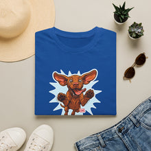 Load image into Gallery viewer, Happy Vizsla Puppy T-Shirt | Cute Running Vizsla Dog Tee