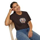 OMG Red Nose Pitbull Unisex Softstyle Shirt - A Happy and Excited Pit Bull on a High Quality Shirt for Dog Lovers