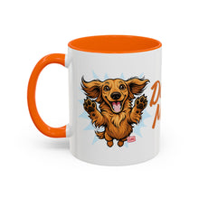 Load image into Gallery viewer, Doxie Mom Mug | Accent Coffee Mug 11oz, Dachshund Mom Ceramic