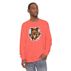 Happy Collie Dog Design Long Sleeve T-Shirt for Dog Lovers