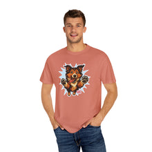 Load image into Gallery viewer, Playful Collie Dog Graphic T-Shirt, Unisex Pet Lover Tee, Casual Wear, Birthday Gift, Collie Lover Apparel, Graphic Tees for Dog Owners