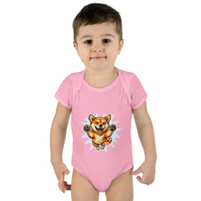 Load image into Gallery viewer, Shiba Inu Puppy Baby Bodysuit — Cute Shiba Dog Infant Onesie