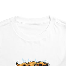 Load image into Gallery viewer, Toddler Tee - Joyful Jumping Dachshund Puppy Graphic