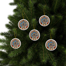 Load image into Gallery viewer, German Shepherd Dad Ceramic Ornaments - 2-Sided Print for GSD Lovers