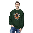Playful Pug Crewneck Sweatshirt - Cozy Unisex Fleece, Dog Lover Gift, Pet Apparel, Cute Sweatshirt, Fun Dog Design