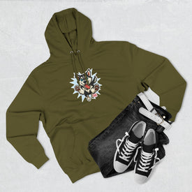 Cozy Siberian Husky Pet-Inspired Fleece Hoodie, Cute Dog Sweatshirt, Perfect Gift for Husky Lovers