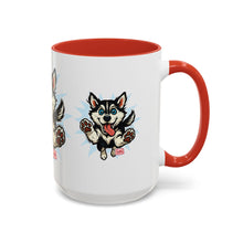 Load image into Gallery viewer, Playful Siberian Husky Dog Coffee Mug, Cute Pet Lover Gift, Fun Drinkware, Husky-Themed Present, Mother's Day Gift
