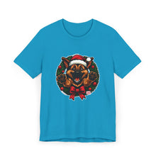 Load image into Gallery viewer, Christmas German Shepherd T-Shirt, Holiday Pet Shirt, Funny Animal Tee, Unisex Dog Lover Gift, Cute Christmas Apparel