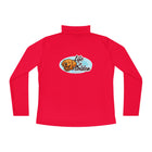 Ladies Quarter-Zip Pullover - Perfect for Casual Days, Life is Golden Design, Great for Gifts, Outdoor Activities, and Everyday Wear