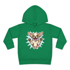 Happy Jumping Chihuahua Toddler Hoodie | Cute Dog Paw Print Design