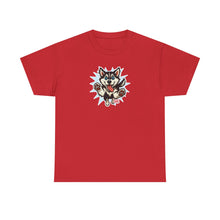 Load image into Gallery viewer, Cute Siberian Husky Dog Graphic Unisex Heavy Cotton Tee | Pet Lover Gift, Husky Apparel, Fun Casual Wear