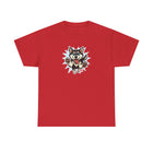 Cute Siberian Husky Dog Graphic Unisex Heavy Cotton Tee | Pet Lover Gift, Husky Apparel, Fun Casual Wear