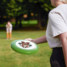 Load image into Gallery viewer, Happy Border Collie Catch Illustration Frisbee | Dog Disc, Outdoor Play