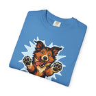 Playful Collie Dog Graphic T-Shirt, Unisex Pet Lover Tee, Casual Wear, Birthday Gift, Collie Lover Apparel, Graphic Tees for Dog Owners