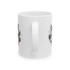Happy Leaping Siberian Husky Ceramic mug, 11oz and 15oz, Husky Dog Parent Gift