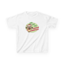 Load image into Gallery viewer, Christmas Frenchie Christmas Kids Tee - Ho Ho Ho, Holiday T-Shirt, Gift for Boys/Girls, Cute Festive Outfits, Winter Wear, Youth Apparel