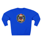 Festive Pug Sweatshirt, Unisex Crewneck, Holiday Gift, Dog Lover Apparel, Christmas Sweater, Cozy Winter Wear