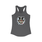 Cute Border Collie Lover Women's Racerback Tank, Pet Lover Gift, Summer Sports Top, Dog Mom Shirt, Animal Design Tank