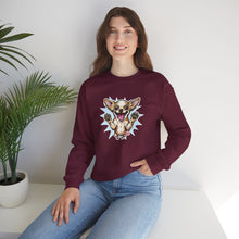 Load image into Gallery viewer, Chihuahua Splash Crewneck Sweatshirt  Cute Jumping Puppy Graphic