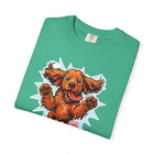 Playful Cocker Spaniel Dog Graphic T-Shirt, Pet Lover Tee, Unisex Cotton Top, Fun Gift for Dog Owners, Casual Wear Shirt