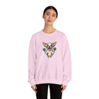 Chihuahua Splash Crewneck Sweatshirt  Cute Jumping Puppy Graphic
