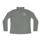Ladies Quarter-Zip Pullover - Perfect for Casual Days, Life is Golden Design, Great for Gifts, Outdoor Activities, and Everyday Wear