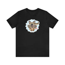 Load image into Gallery viewer, Happy German Shepherd Unisex Jersey Short Sleeve Tee