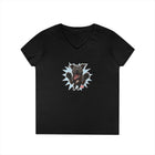 Playful Cane Corso Dog Lover's V-Neck T-Shirt, Pet Owner Gift, Animal Lover Apparel, Casual Tee, Birthday Gift, Women's Everyday Wear