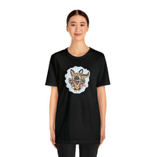 Load image into Gallery viewer, Happy German Shepherd Unisex Jersey Short Sleeve Tee