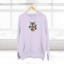 Load image into Gallery viewer, Cozy Siberian Husky Pet-Inspired Fleece Hoodie, Cute Dog Sweatshirt, Perfect Gift for Husky Lovers
