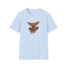 Load image into Gallery viewer, Happy Vizsla Puppy T-Shirt | Cute Running Vizsla Dog Tee