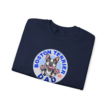 Load image into Gallery viewer, Boston Terrier Dad Sweatshirt