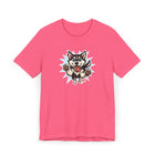 Playful Husky Dog Lover T-Shirt, Animal Lover Gift, Cute Pet Shirt, Casualwear, Gifts for Dog Owners, Unisex Tee