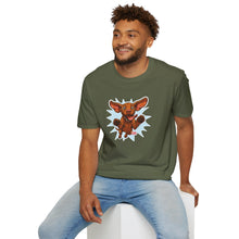 Load image into Gallery viewer, Vizsla Dad Shirt Men, Happy Vizsla Puppy T-Shirt, Excited Running Vizsla Mens Tee, Welcome Home Dog Shirt, Vizsla Lover Gift for Him