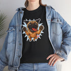 Playful Pug Unisex Tee - Fun Pet Lover T-Shirt, Gift for Dog Owners, Casual Attire, Animal Enthusiast Apparel, Cute Graphic Tee