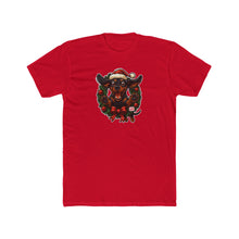 Load image into Gallery viewer, Festive Dachshund Dog Wreath Tee, Dog Lover Gift, Christmas Apparel, Holiday T-Shirt, Unisex Graphic Tee, Pet Lover Gift