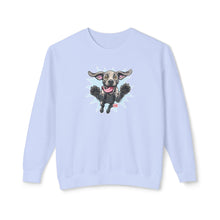 Load image into Gallery viewer, Happy Jumping Weimaraner Dog Sweatshirt | Cute Weim Illustration