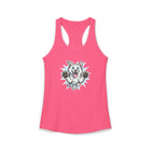 Women's Ideal Happy Husky Puppy Racerback Tank