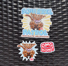 chocolate labrador retriever sticker pack