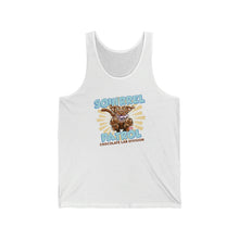 Load image into Gallery viewer, Playful Chocolate Labrador Retriever Puppy Dog Unisex Jersey Tank