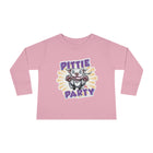 Cute and Happy Pitbull Puppy Dog Toddler Long Sleeve Tee