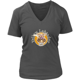 Yellow Labrador Retriever - District Womens V-Neck