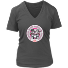 Rescue is my favorite breed - White Pitbull - Womens V-Neck Shirt